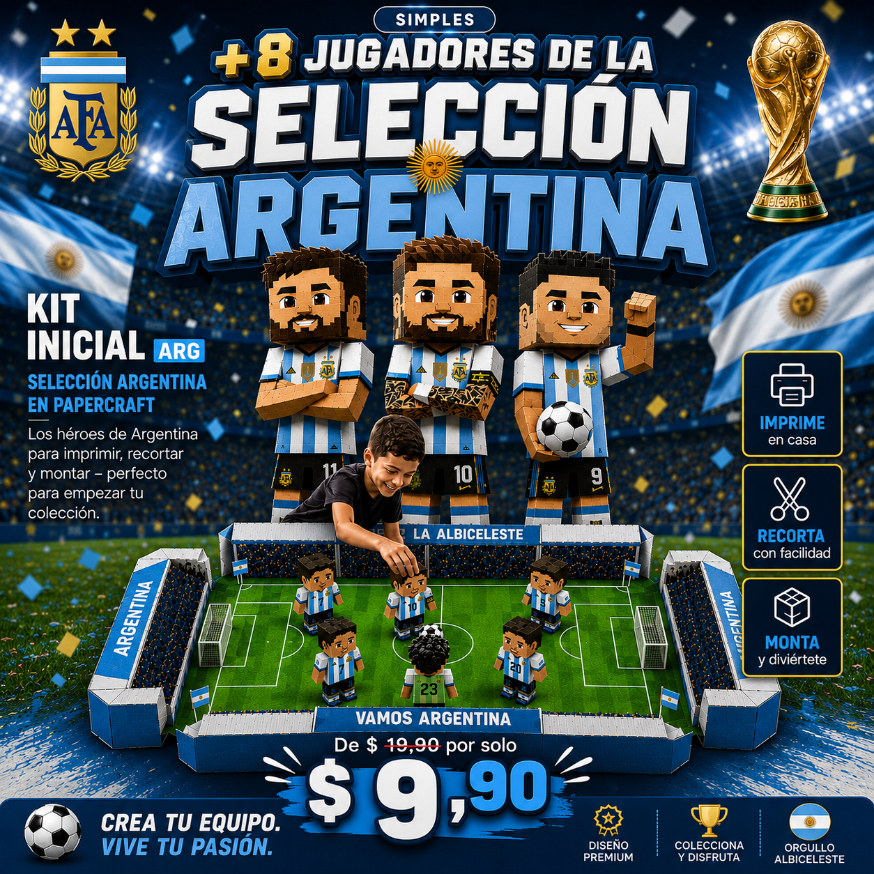 Kit Inicial - Selección Argentina